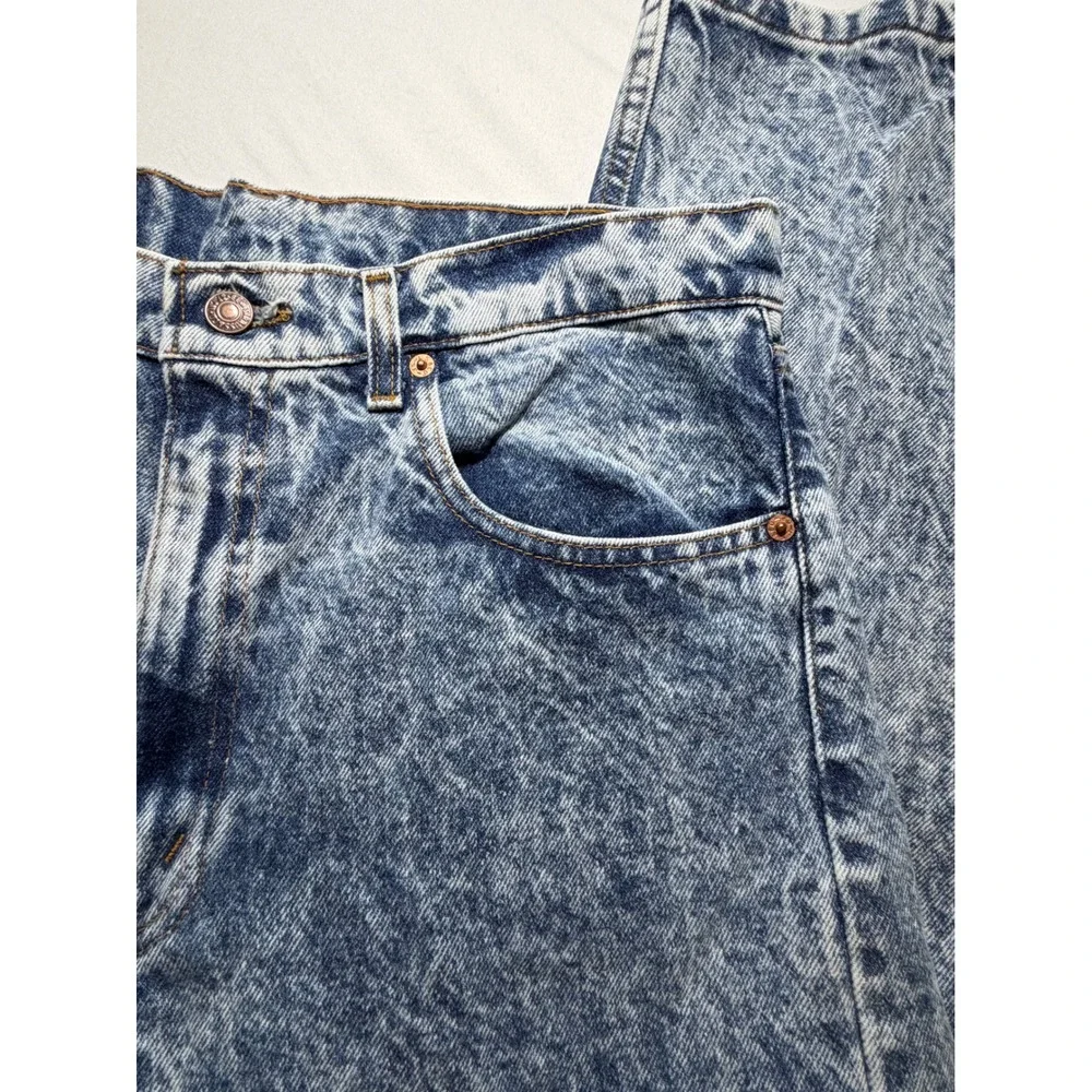 Vintage Levi's 505-0209, USA Acid Wash Jeans W33 L29 100% Cotton‎ Heavy Denim